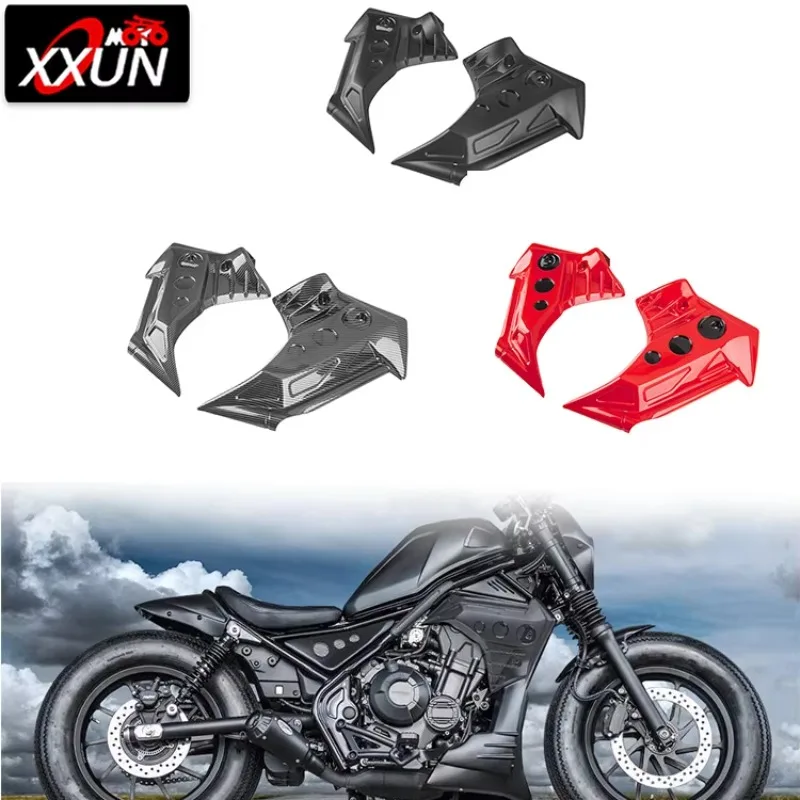 Motorcycle Accessories Side Fairing Cover Cowl Engine Guard Upper Frame Belly Pan For Honda Rebel CMX 300 500 2017-2022