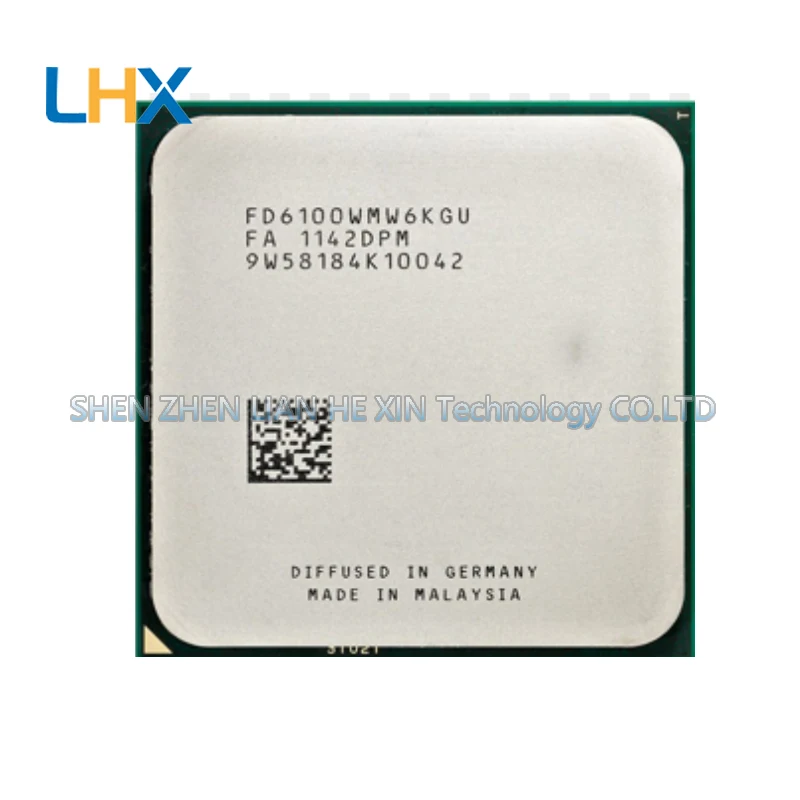 FX6100 3.3 GHz Six Core Six Thread AM3+ CPU Processor