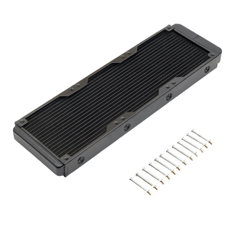 Aluminium-18-Rohr-Flüssigkeitskühlungskühler für PC-CPU-Wasserkühlungssysteme Y4QF – Detail 1