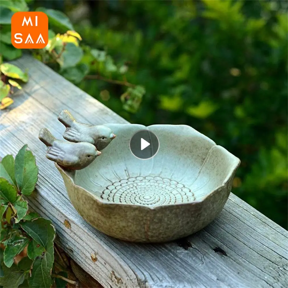 

Ceramic Flower Pot Drainage Holes Long Service Life Ceramic Floor Standing Household Accessories Succulent Planter Durable