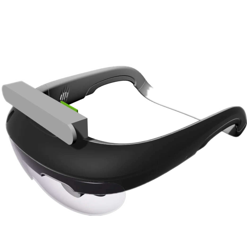 Connect with USB C Devices Kit 720P Display+driver Board+shelf 1080P Dual Lens AR Smart Glasses