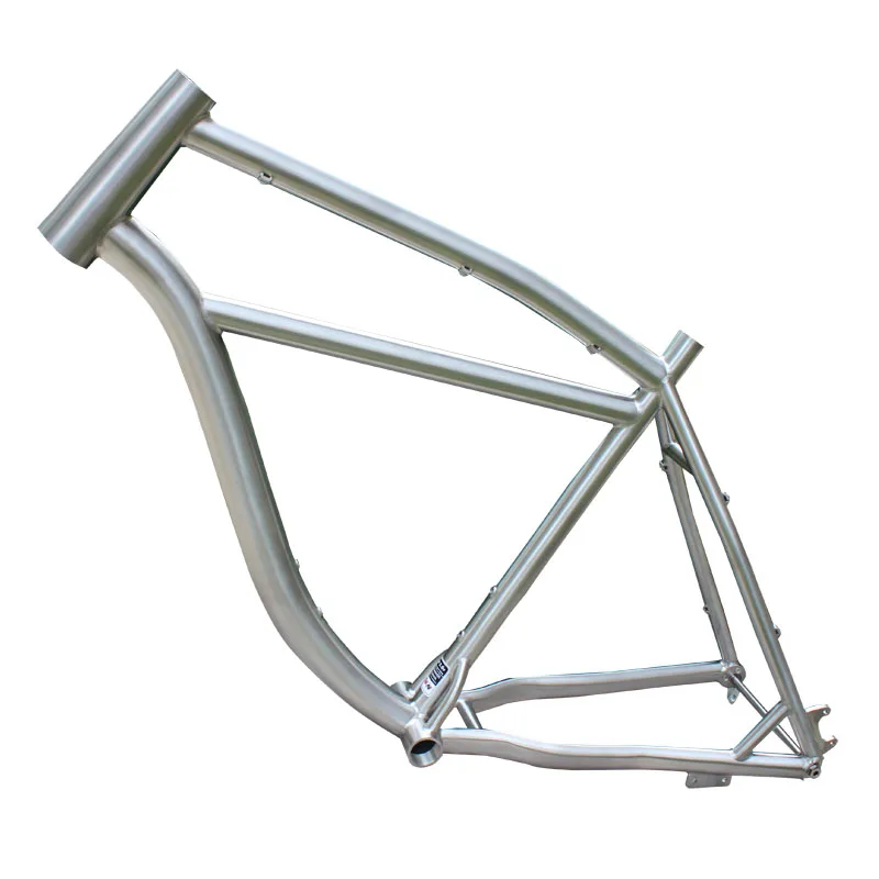 China Titanium Cruiser Bike Frame In OEM Service