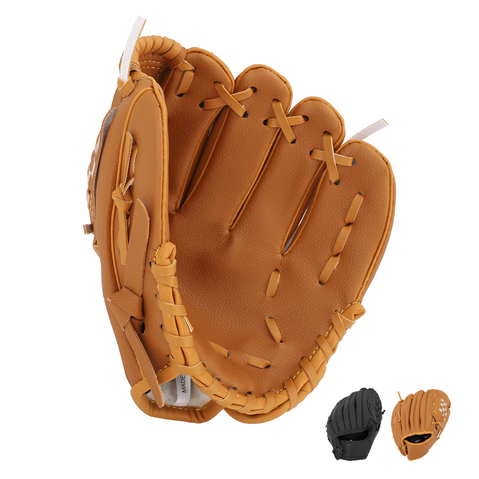 

Бейсбольная перчатка из эргономичной искусственной кожи, мягкая профессиональная перчатка для бейсбола и софтбола для юношей и взрослых