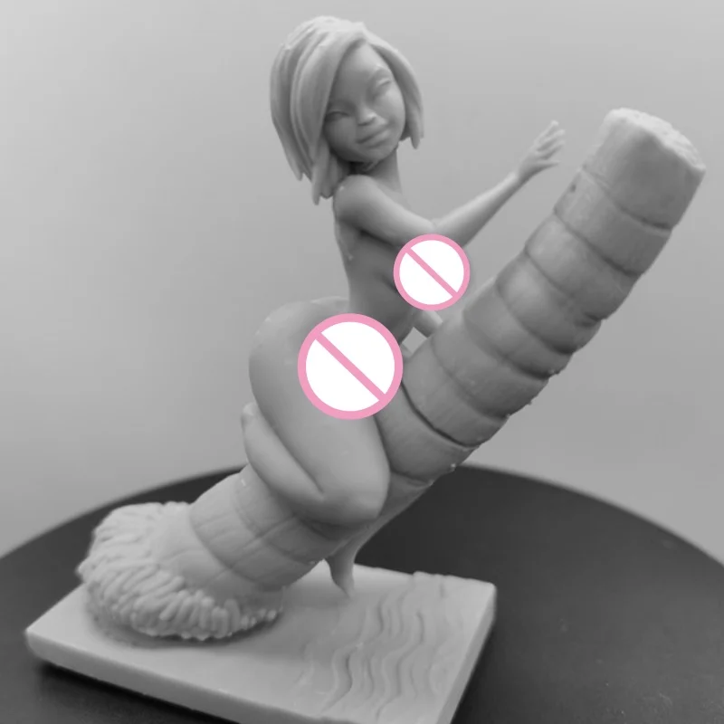 

Swimsuit Girl Full Resin Figure Model Kit 1/24 Scale Unassembled Unpainted Toys