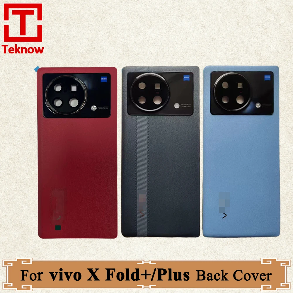 

Original Back Battery Cover For vivo X Fold+ X Fold Plus Back Cover Rear Door Housing Case V2229A Back Case Replacement