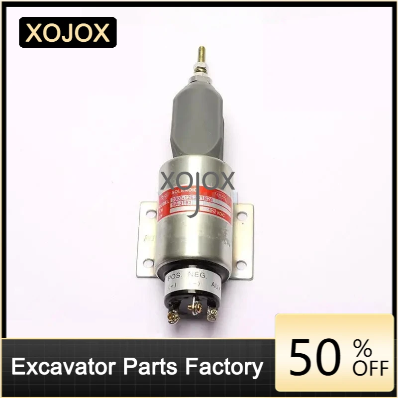 

XOJOX For Cummins engine flameout solenoid valve parking-switch SA-3193 2003-12E2U1B2A flameout solenoid valve parts