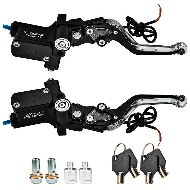

Motorcycle Modification with CNC Aluminum Alloy Material, Motorcycle with Lock, Pump and Light Handle, Wear-resistant