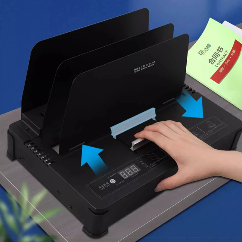 

GD-550 Small wireless binding machine Hot melt tender binding machine Financial voucher accounting file contract A4 book hot mel