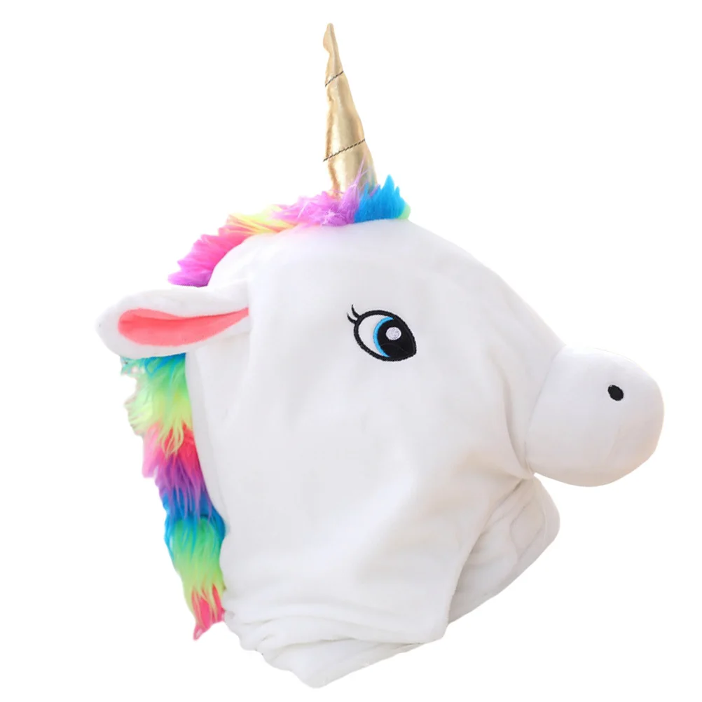 Couvre-chef licorne confortable, forme créative, casquette de fête amusante pour enfants, accessoire de déguisement réglable, Style accrocheur, 1 pièce