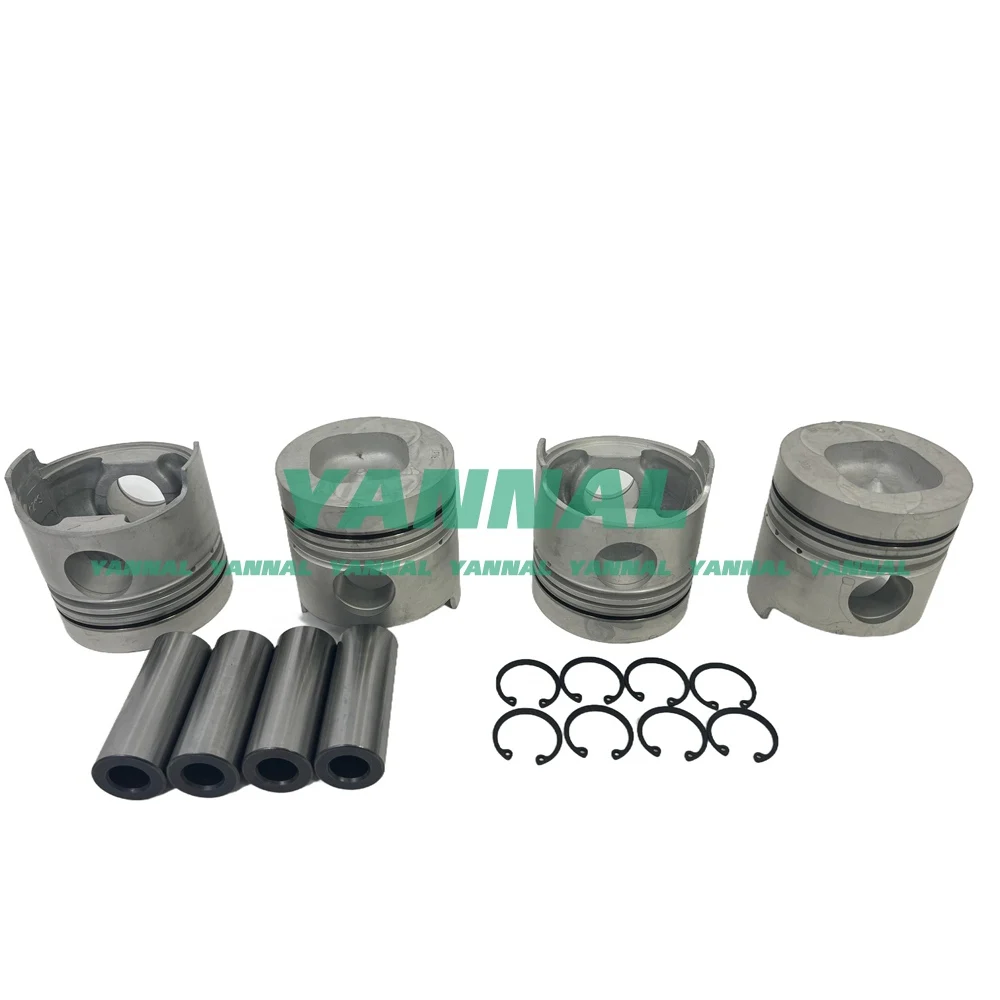 Good Quality 4BD2 4BD2T piston kit w/ ring set for Isuzu engine GMC NPR NQR Chevrolet 92-98