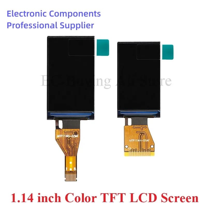 1.14" 1.14 inch 135x240 Full Color TFT HD IPS Screen LCD LED Display Module 135*240 ST7789 Drive 3.3V SPI Interface 8 13 Pins