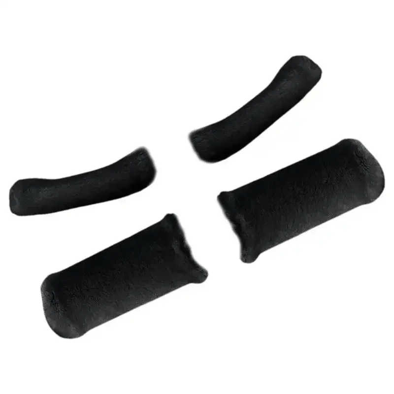 AliExpress Winter Plush Handlebar Mitts Non-Slip Warm Covers for Electric Scooter Motorcycle Tricycle Windproof Handle Grip Protection
