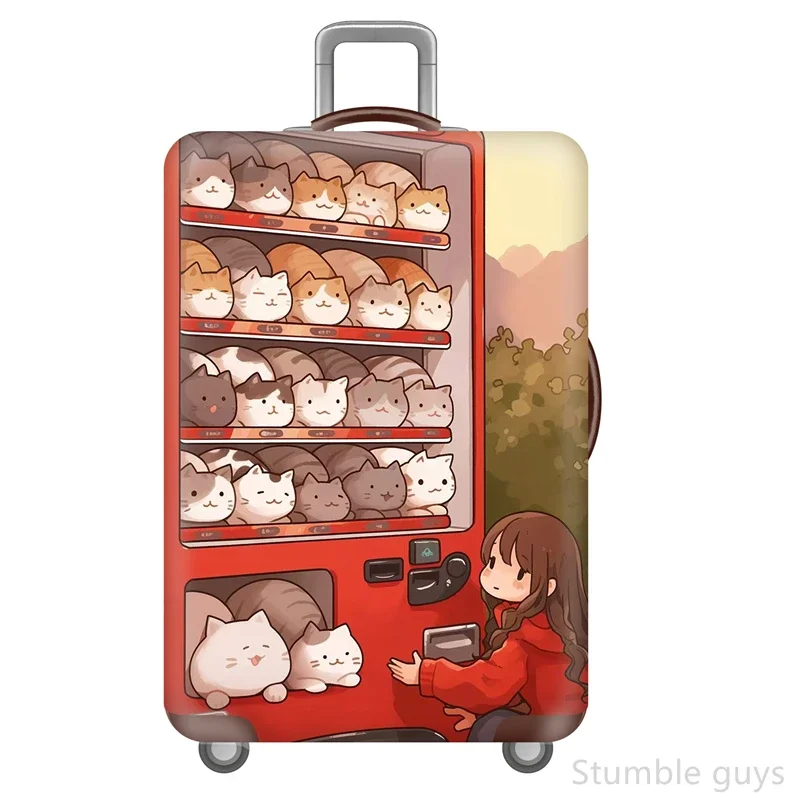 

High Elastic Luggage Cover Protective Anti-Scratch Dustproof Suitcase Sleeve Durable Fits 18-32 Inch Luggage For Airline