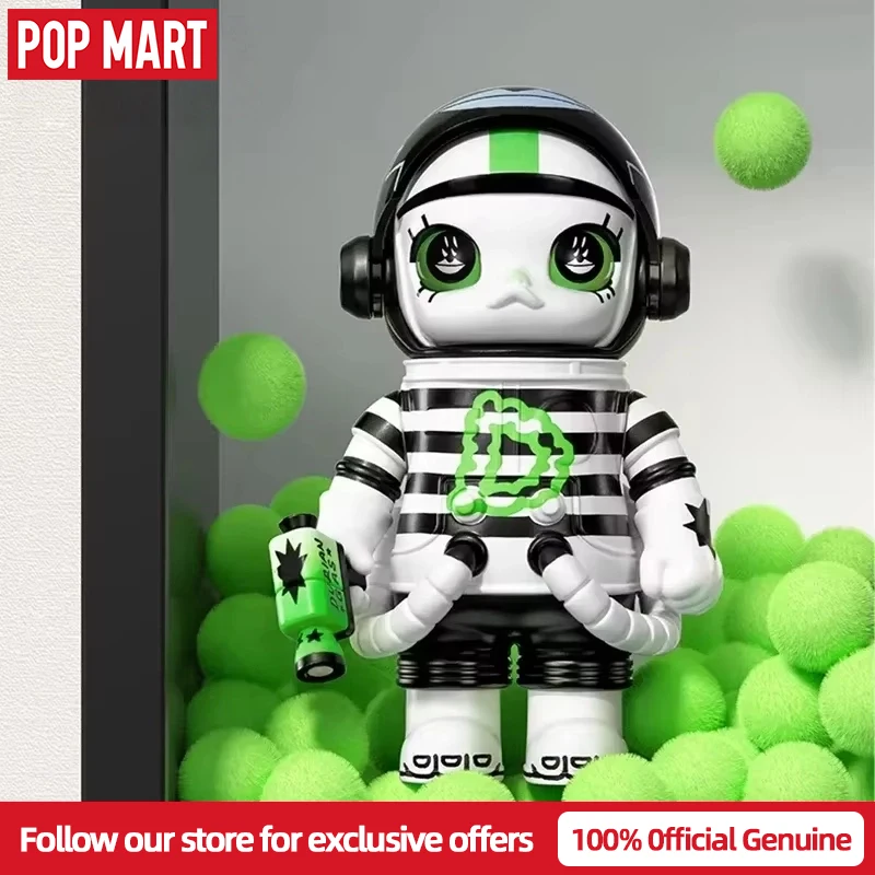 حقيقي البوب مارت ميجا سبيس مولي 100% سلسلة 4 صندوق أعمى تخمين حقيبة صندوق غامض اللعب دمية لطيف الشكل سطح المكتب الحلي #4