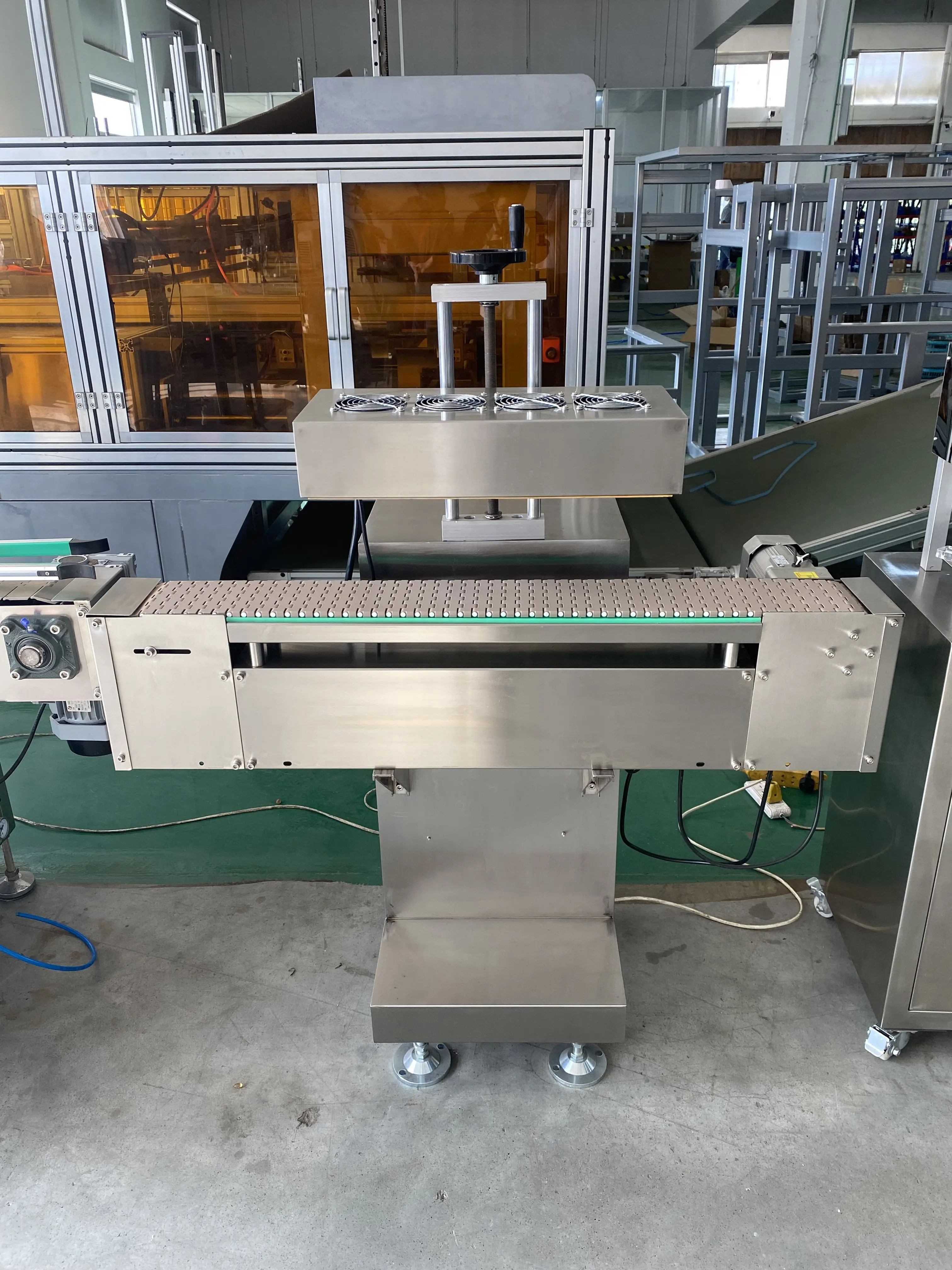 高速全自動キャンディ瓶詰め計数ライン、サプリメント計数機包装ライン