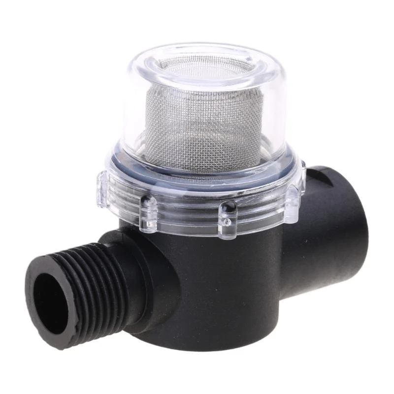 

652F Садовый шланг -фильтр для высокого давления в стиральной машине, прикрепление фильтра с осадками, 40/50 меш -экран, фильтр