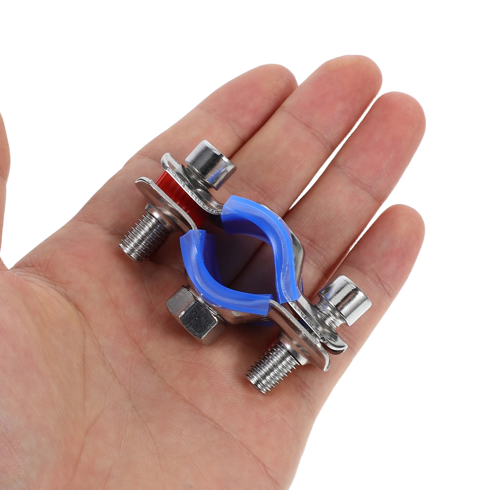 

Office Chair Protector Clamp Set Support Pipe Fixing Tube Clamps Gas Lift Saver Stopper Easy Install for Various