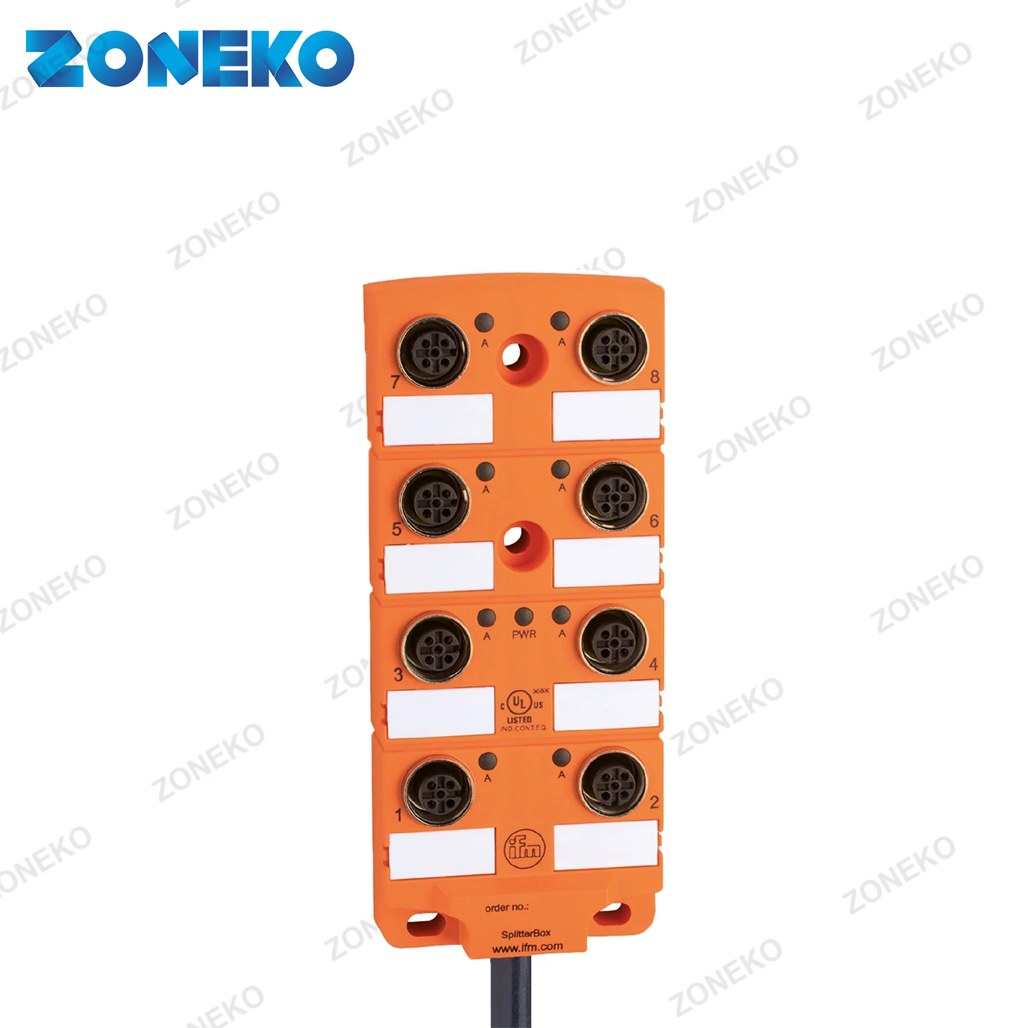 

IFM New and EBC035 Splitter Box ZDO8H059MSS0010H11 EBC010