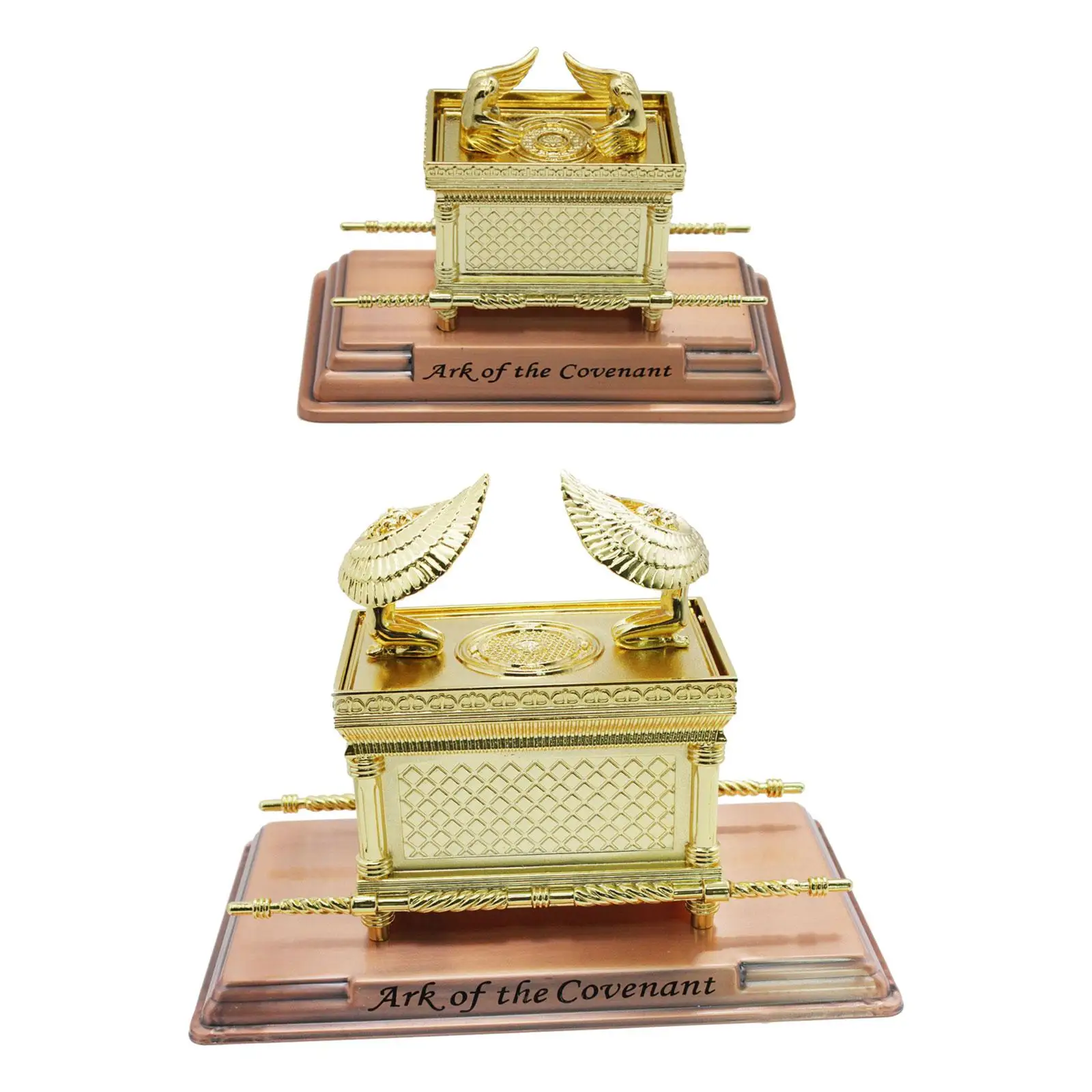 Ark of The Covenant Religious Gifts Golden Statue Christmas Tree Ornaments for Living Rooms Festivals Party Gifts Blessing