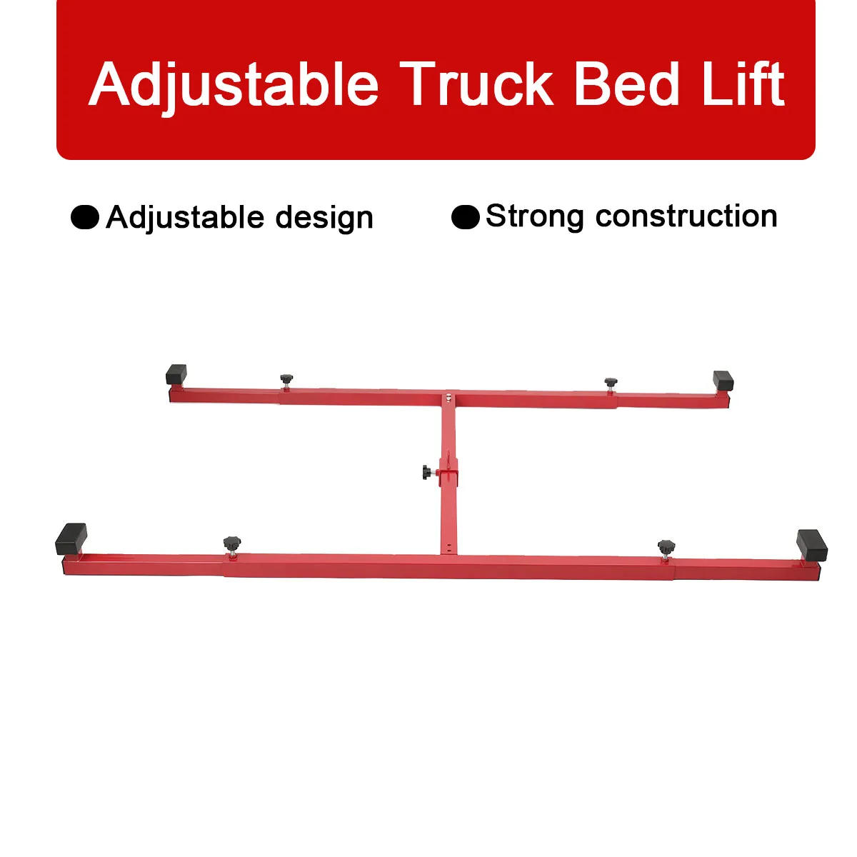 Регулируемый подъемник для грузовика, универсальный, сталь с красным порошковым покрытием, емкость 800 фунтов, НОВИНКА