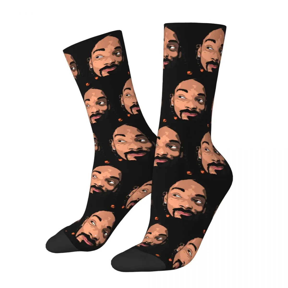 Crazy Design Snoop Dogg Doggystyle cosy Unisex Socks,Warm Happy 3D printing Socks,Street Style Crazy Sock