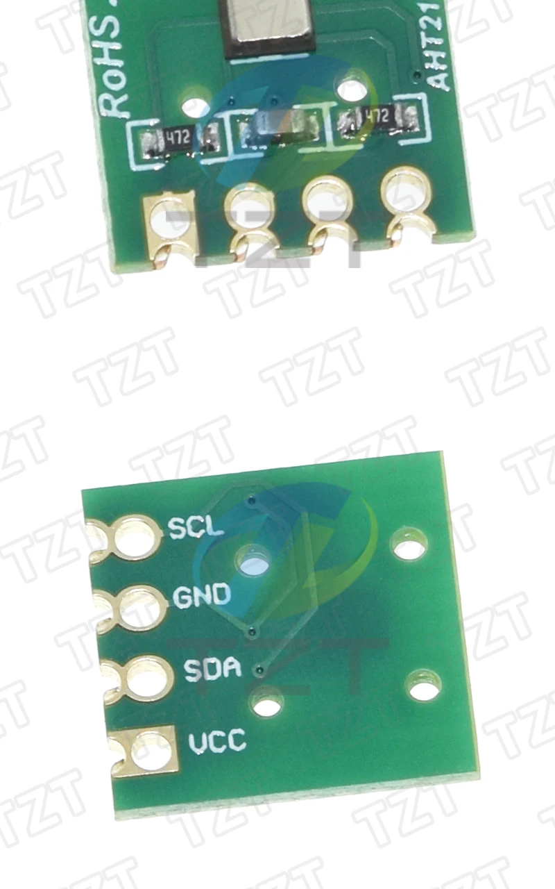 TZT AHT21 Hochpräzises digitales Temperatur- und Feuchtigkeitssensormessmodul, I2C-Kommunikation, ersetzt SHT20 für Arduino – Detail 8