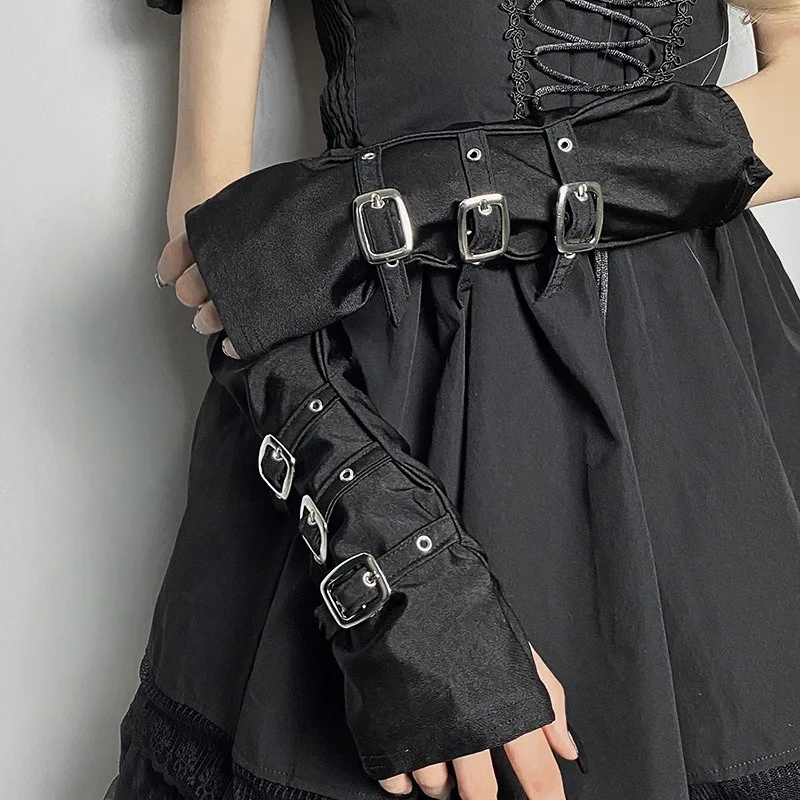 acessorio-de-fantasia-estilo-punk-y2k-luvas-sem-dedos-com-fivela-de-metal-e-protetores-de-punho-para-cosplay-festas-e-moda-urbana