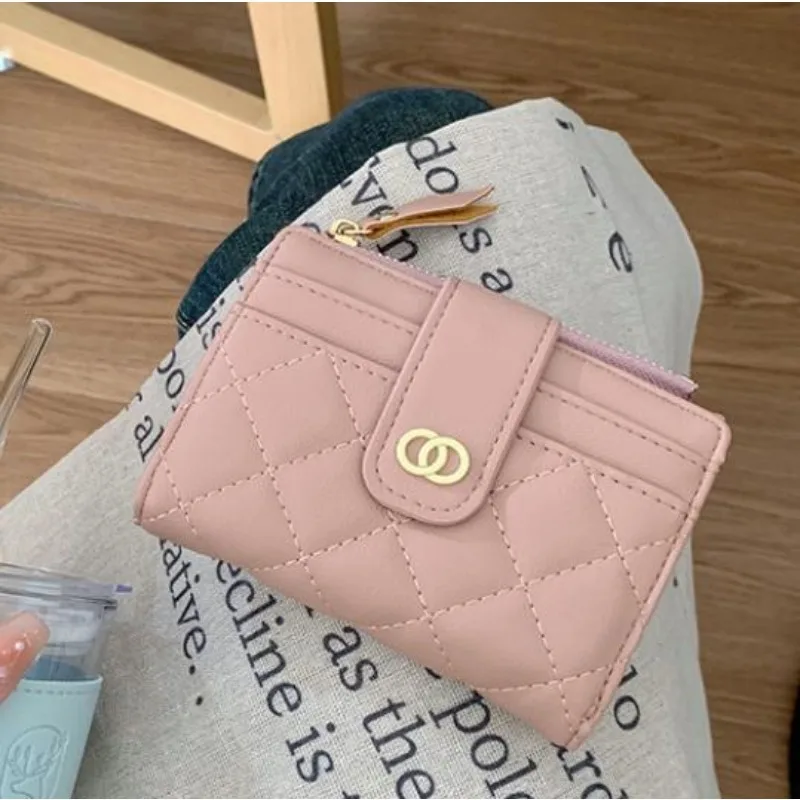 Women Short Wallets Fashion Multi-slot Small Coin Purse eather Credit Card Wallets for Women