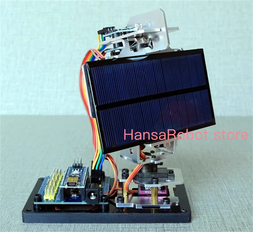 For Arduino DIY Smart Solar Tracking Equipment Power Generation Maker Project Small Production Tracking Radar