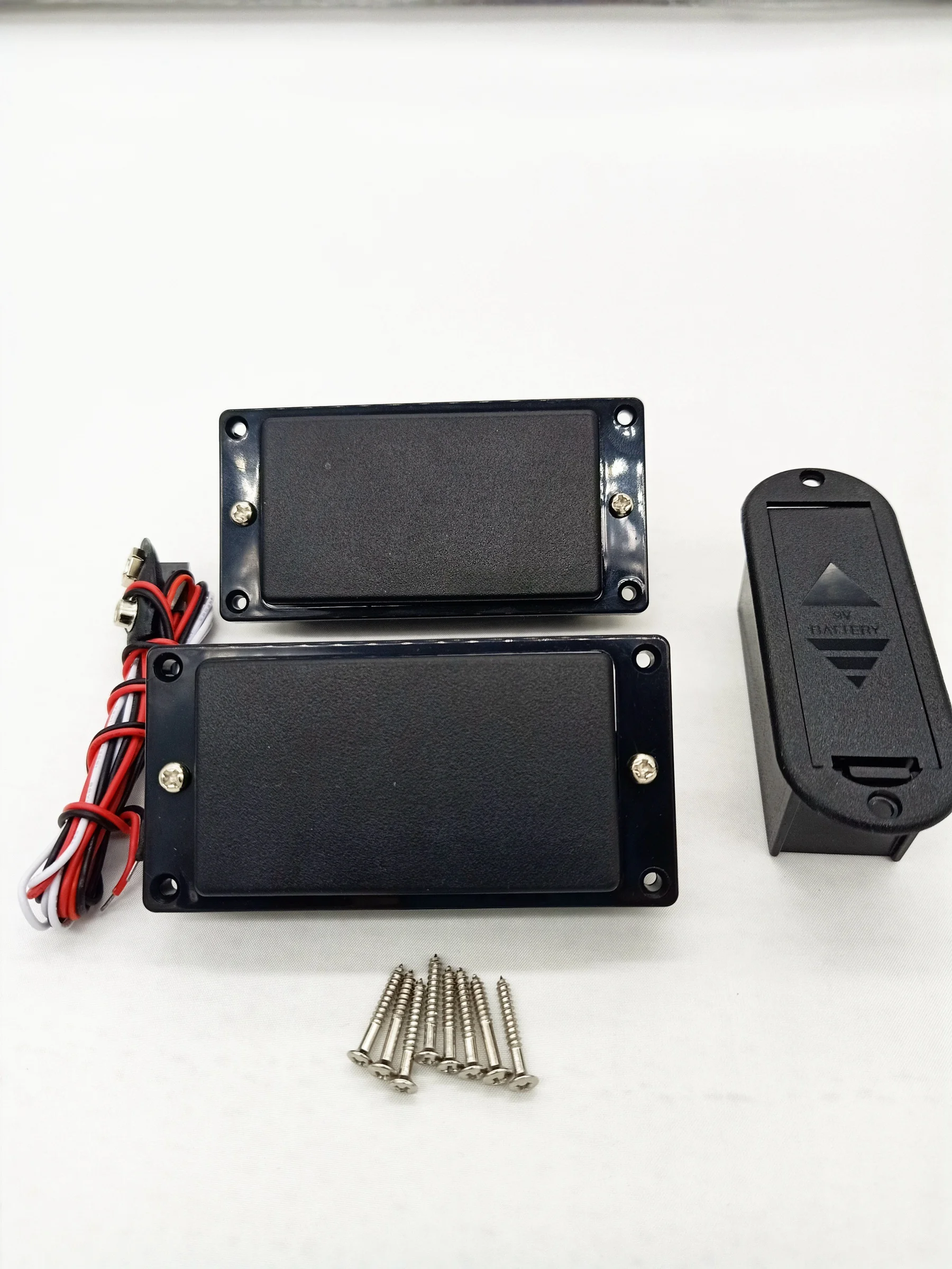 Active Pickup Electric Guitar Humbucker Pickups with 25K Potentiometer Mounting Accessories