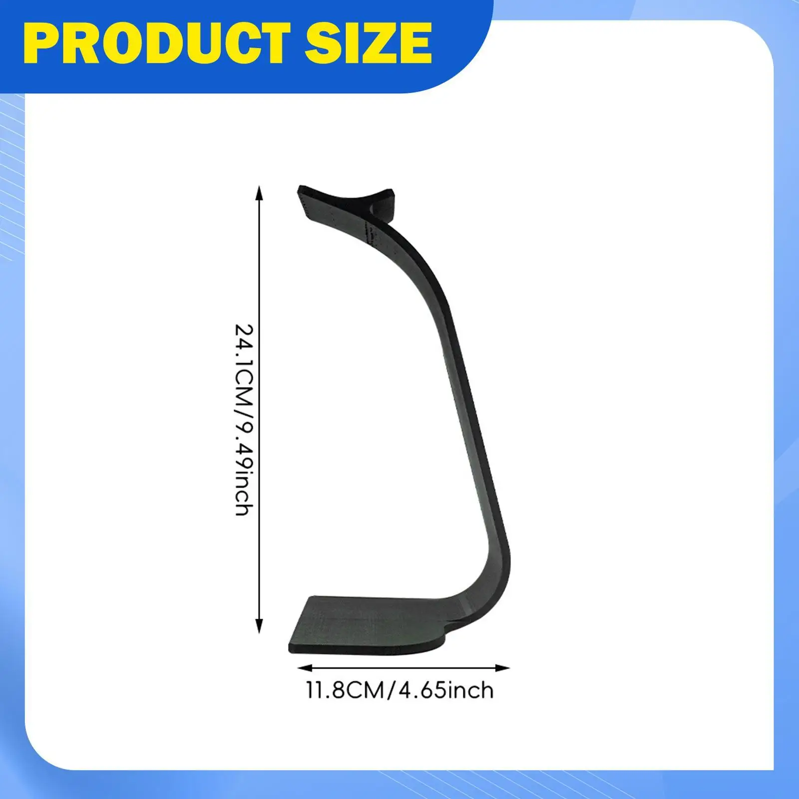 Supporto per cuffie Moderno Stabile per Home Office Organizzatore di archiviazione multiuso Supporto per cuffie da tavolo Espositore per auricolari