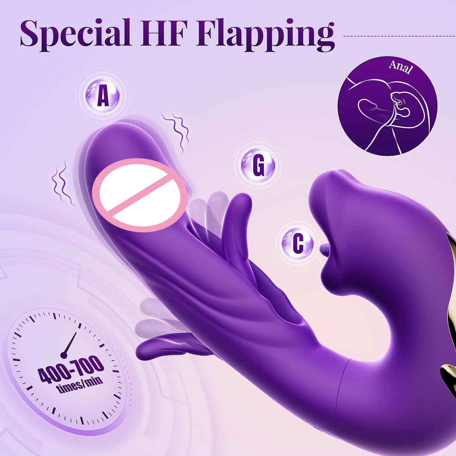 3 في 1 اللسان لعق دسار هزاز للنساء تحفيز البظر G بقعة مدلك ترفرف معدات الاستمتاع واللعب الجنسي للبالغين