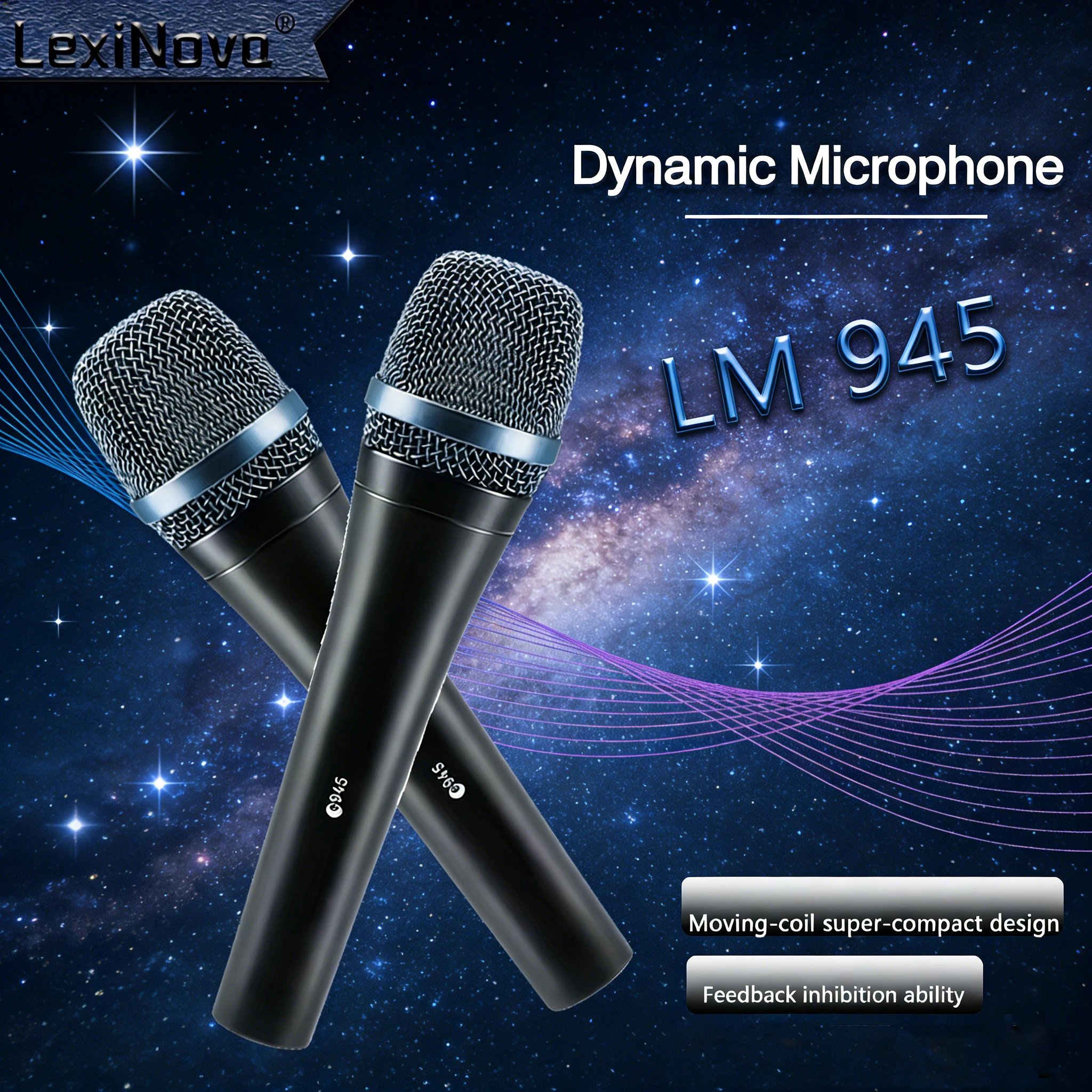 2 Pcs Set Microphon…