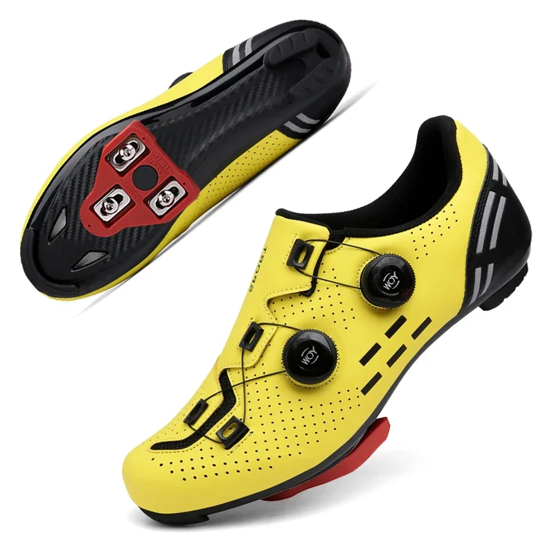 2022 Speed Cycling Shoes Carbon Road Bike Boots SPD Racing Women MTB Flat Sneakers