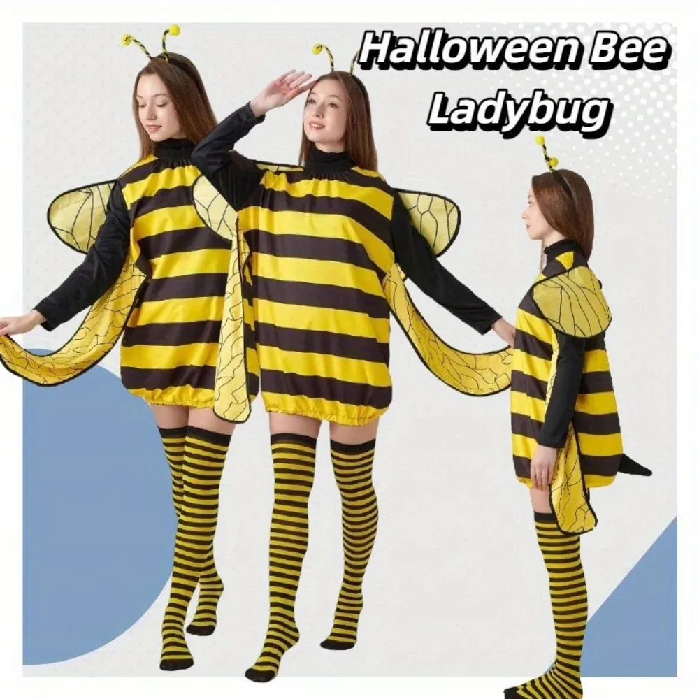 

Costumes Accessories European and American Halloween Bee and Ladybug Cosplay Costumes Adult Festival Costumes