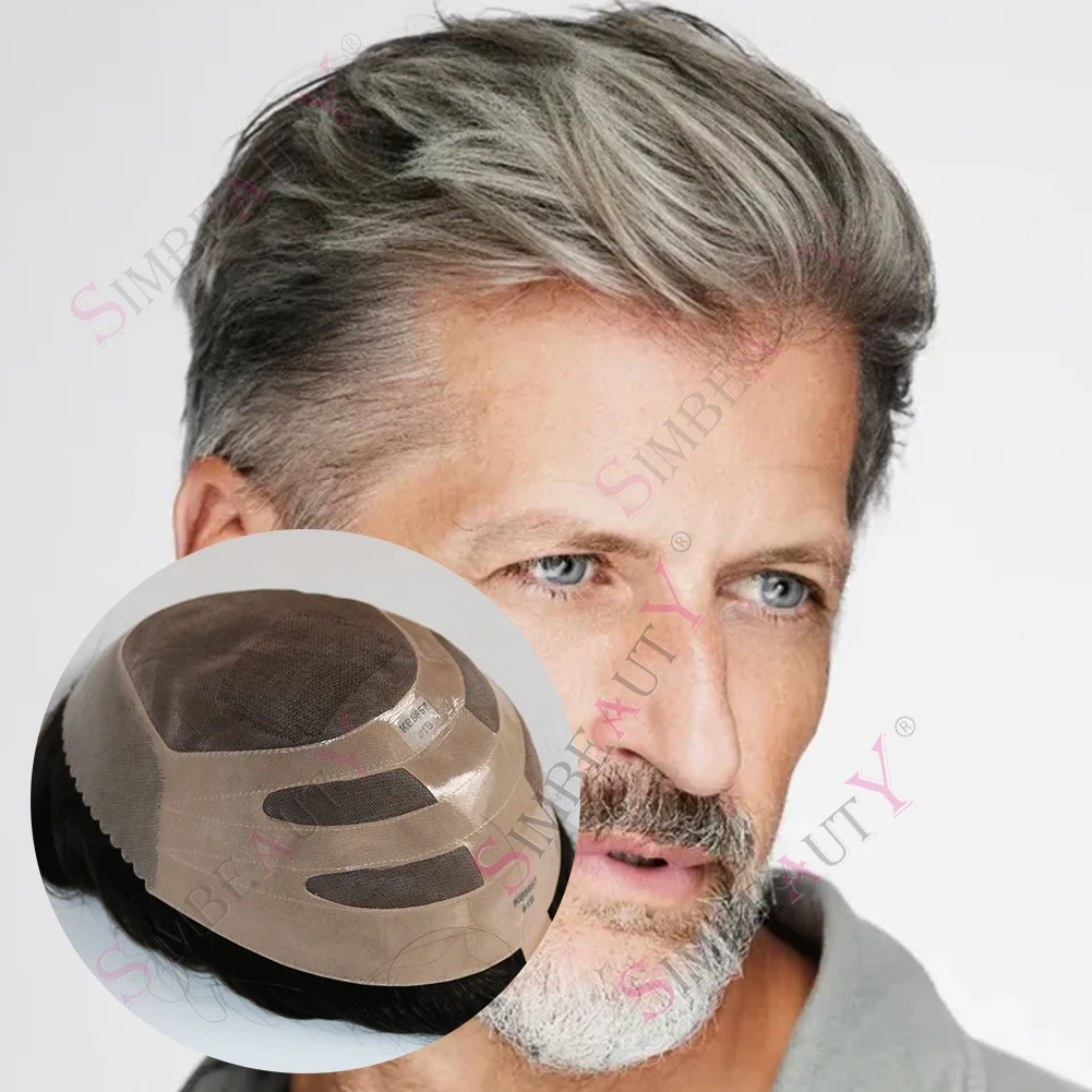 Men's Toupee Durabl… - image