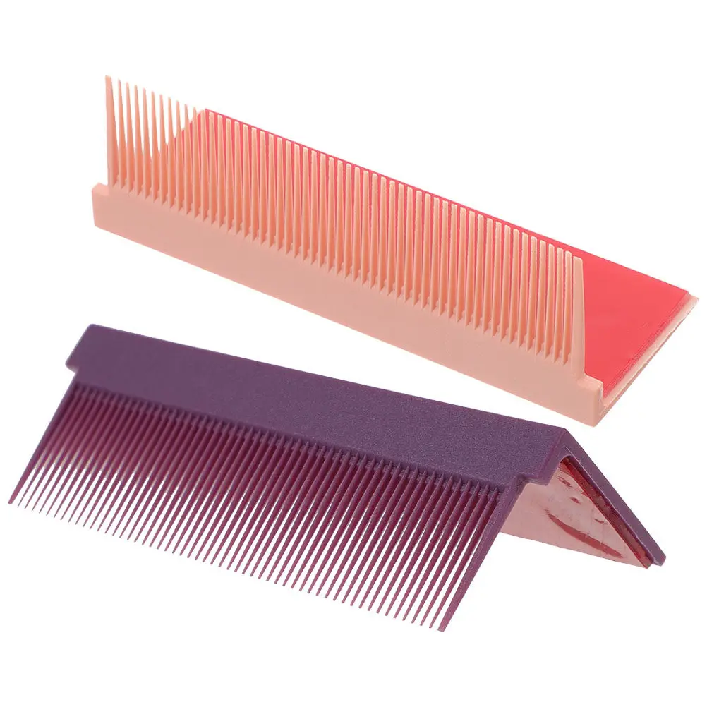 

2 Pcs Hair Straightening Comb Combs for Women Styling Curly Parting Straighteners
