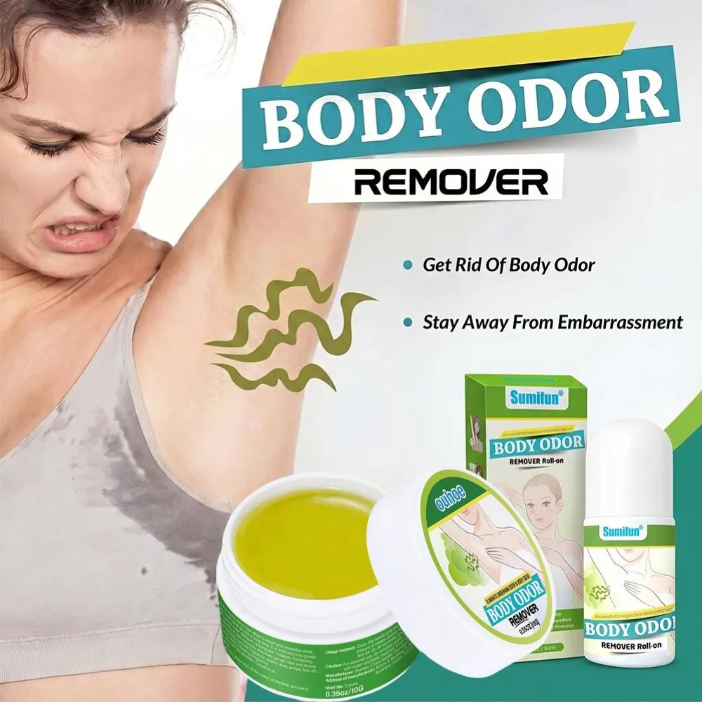 Long Lasting Fresh Deodorant Roll On Antiperspirant, Natural Body Odor Eliminator Sweat Control Roller For Underarm Perspiration