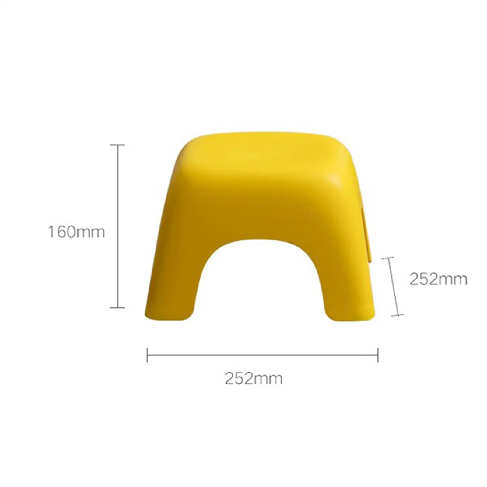Portable Stool Furniture Living Room Small Stool Step Footrest Bench Toy Ring Rainbow Non Slip Stool for Furniture Boys Seniors
