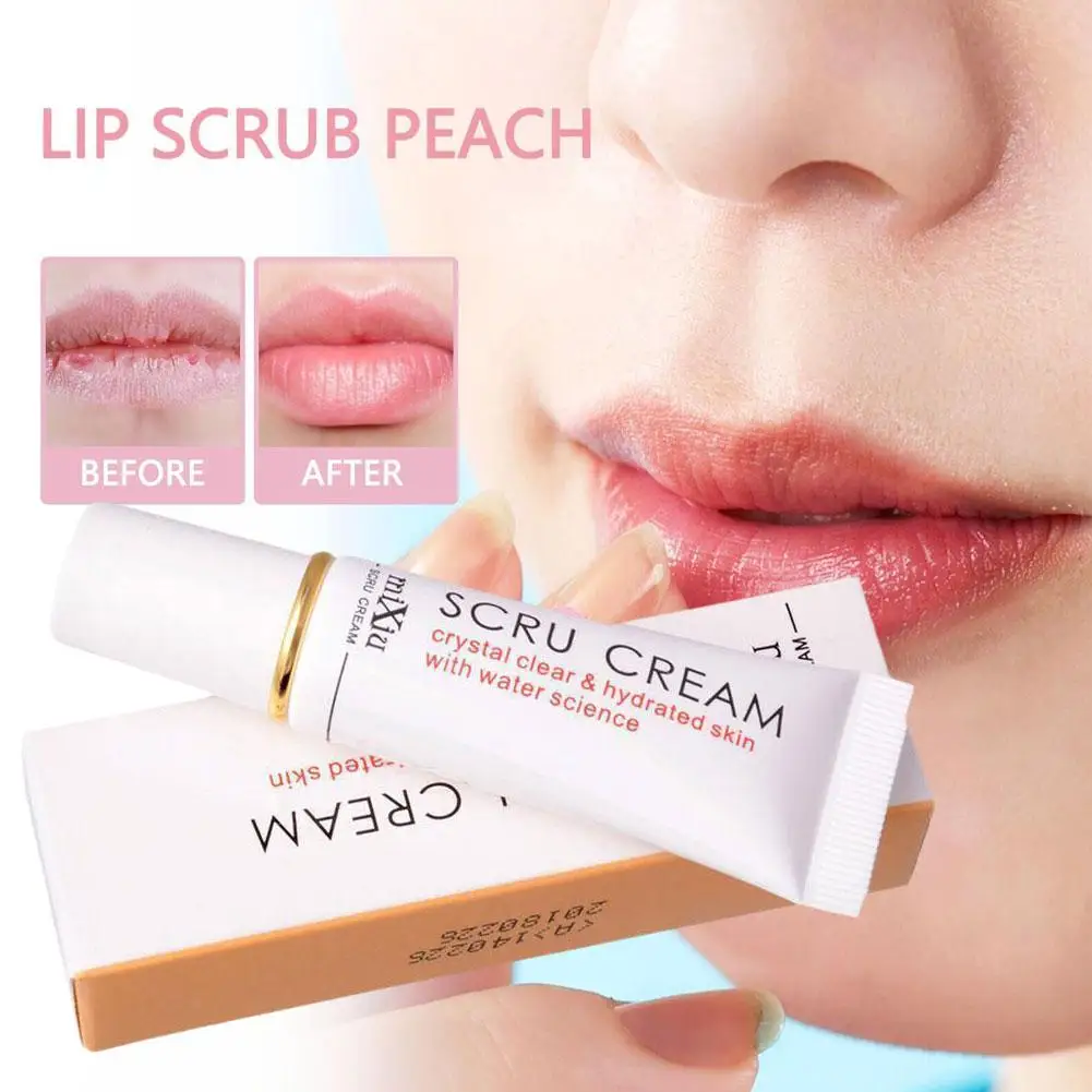 Magic Lip Lighten Scrub Dark Black Lip Removal Exfoliation Fade Moisturizing Pink Balm Brighten Lip Dull Anti-Crack Pigment D5Q4