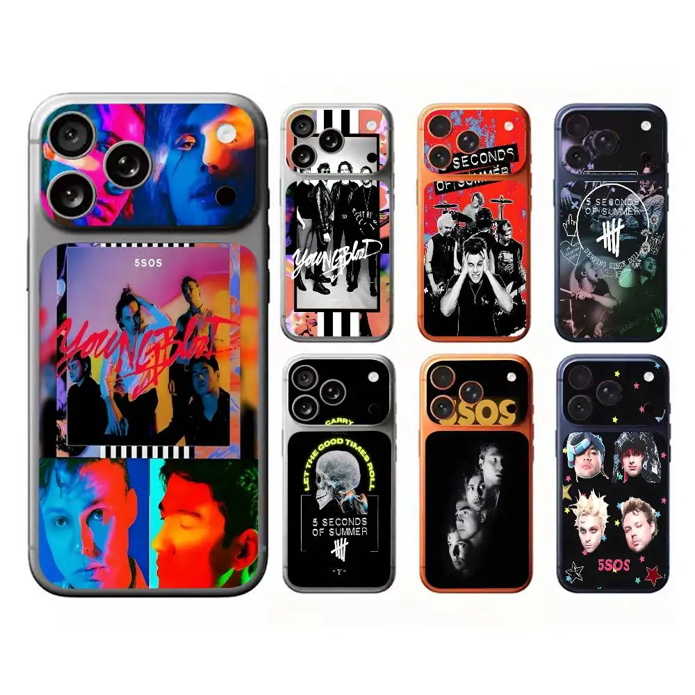 

Seconds-of-Summers-5SOS For IPhone 17 Pro 17 Pro Max Rear Skin Wrap Decal Protective Sticker