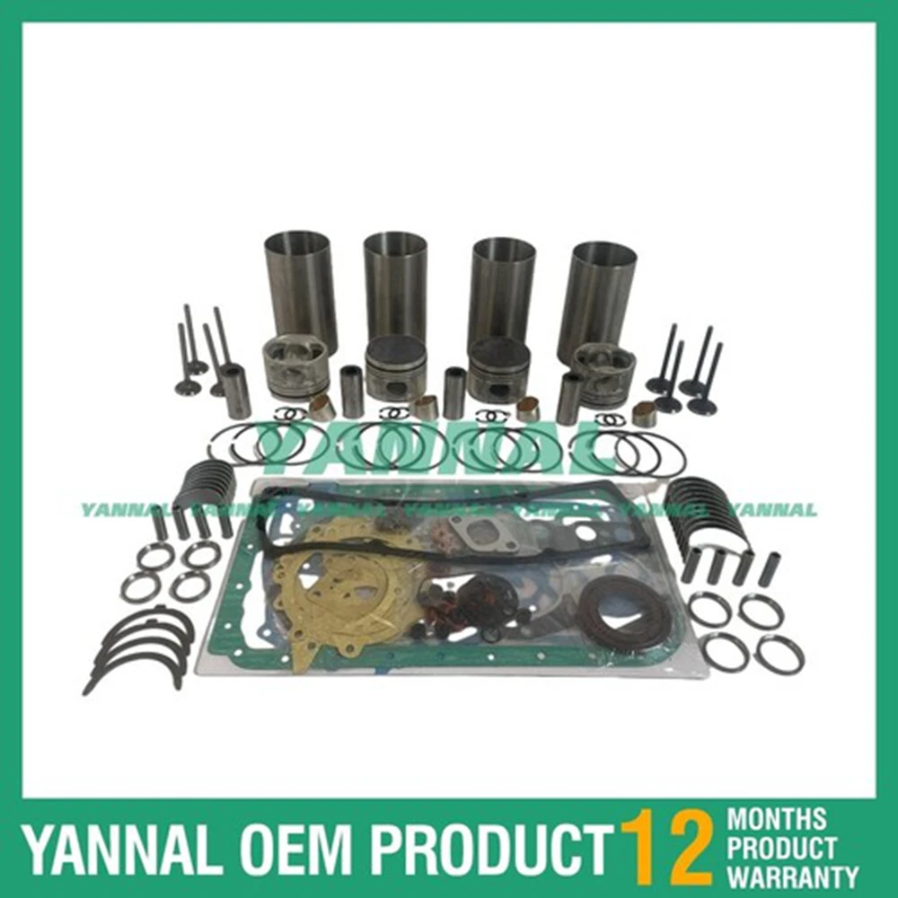 

QD32 Rebuild Overhaul Kit With Gasket Set Bearing&Valve Train For Nissan Forklif