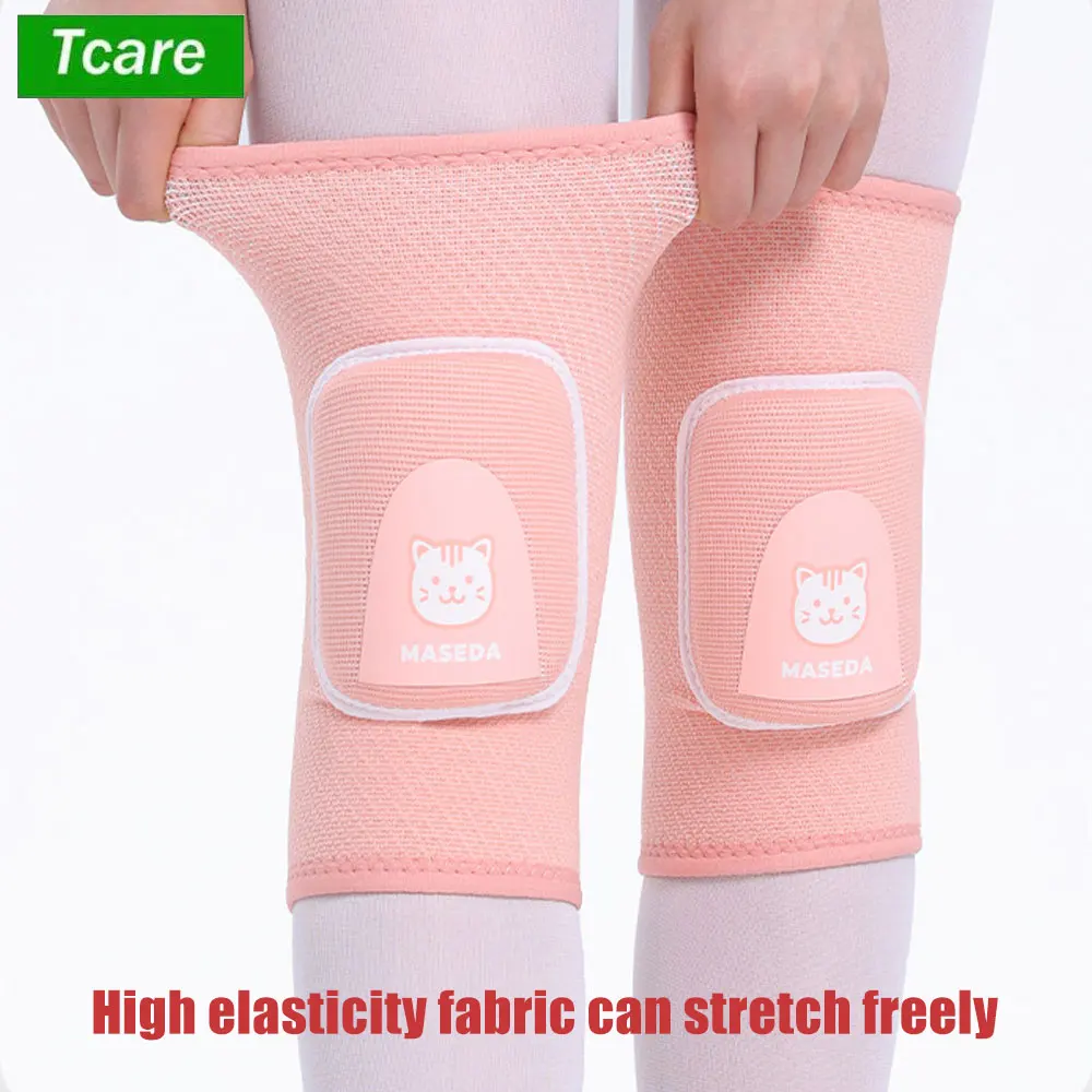 

1 Pair Knee Pads Anti Slip Sponge Kneepads Soft Elastic Protector Skating Cycling
