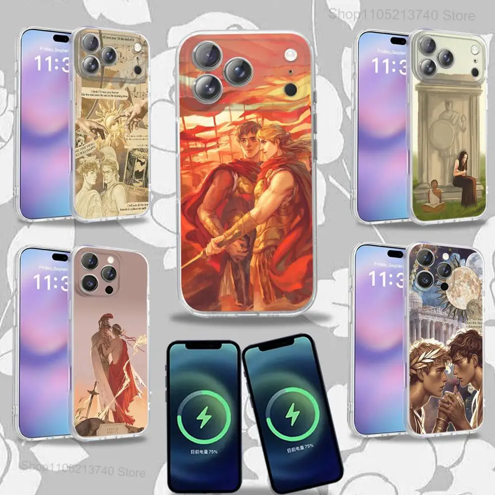 

A-Achilles The Song O-OF Phone Case For iPhone 15,12,11,14,13,17,16,Plus,Air,Pro,Max,E,Mini for Magsafe Magnetic Frosted