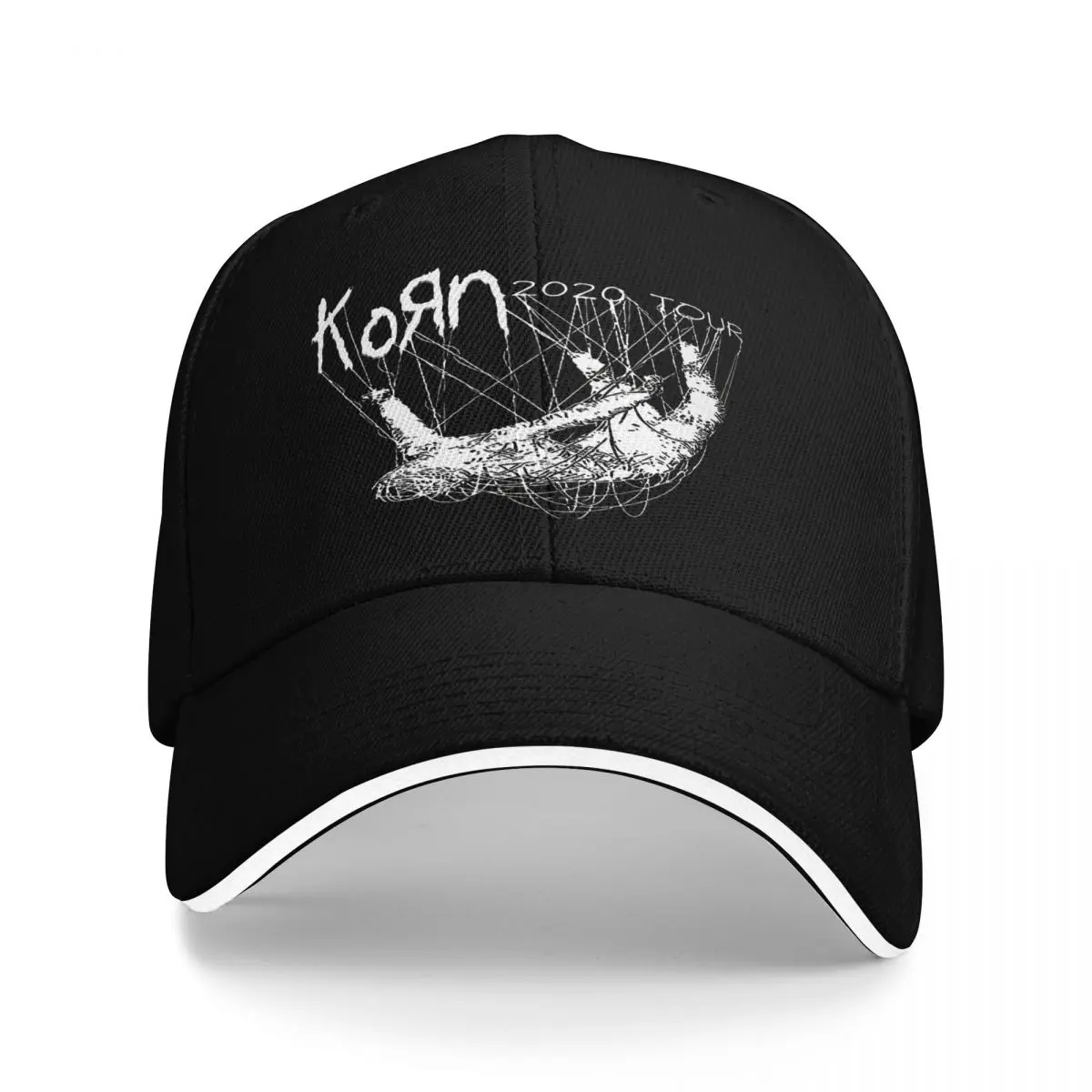 Korn Joint Tour 2020 Complete Dates-1 Caps Cap Male Women's Cap Caps For Men Summer 2025 Man Hat Baseball Cap