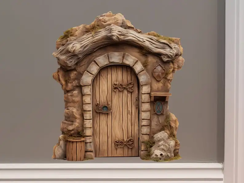 Lebanese Rocky House - Fairy Door 3D Wall Sticker