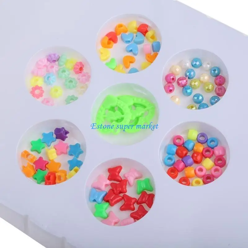 090B Haarband, Halskette, Armband und Ring, kreatives DIY-Set für ideale Weihnachts- und Geburtstagsgeschenke, Kunsthandwerk für