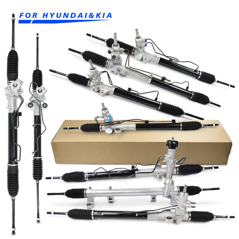 Sistema de Direção Automática, Rack de Direção Hidráulica para Carros Coreanos Hyundai Elantra Accent SantaFe KIA RIO Besta SORENTO OPTIMA