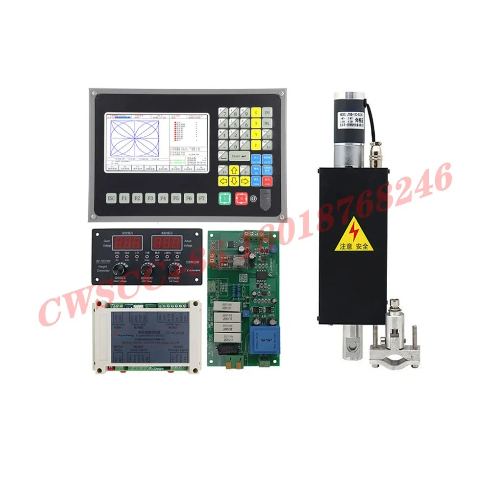 

Plasma Controller + THC+ lifter Kit SF2100C + SF-HC25K + THC Lifter JYKB-100-DC24V-T3 torch height controller SF-HC25K 2100C THC