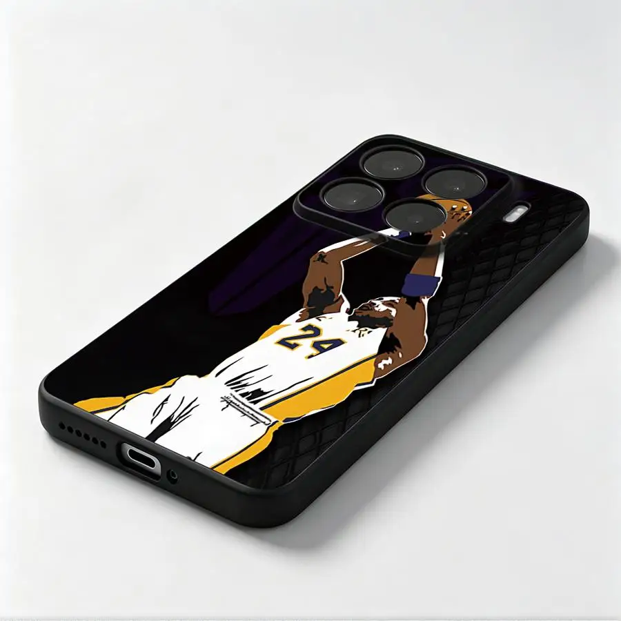 Case for Xiaomi Mi 12X 11T 12 11 14 12T Pro 10T 13 Lite Funda Phone Cover Basketball Shooting Pose view 3